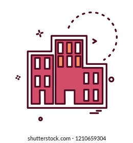 Real Estate icon design vector 