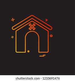 Real Estate icon design vector