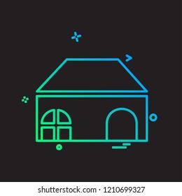 Real Estate icon design vector