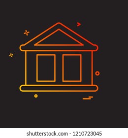 Real Estate icon design vector
