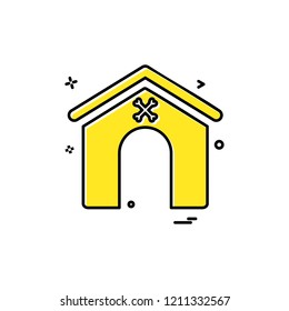 Real Estate icon design vector