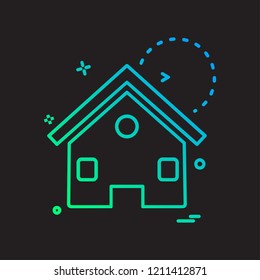 Real Estate icon design vector 