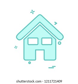 Real Estate icon design vector 