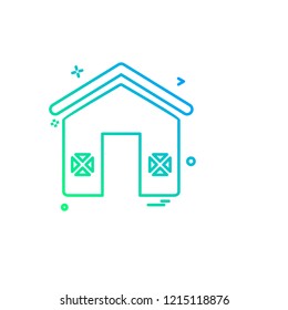 Real Estate icon design vector