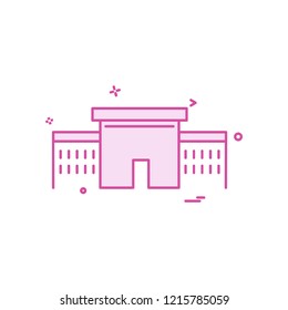Real Estate icon design vector