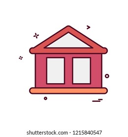 Real Estate icon design vector