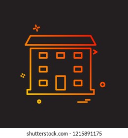 Real Estate icon design vector