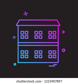 Real Estate icon design vector