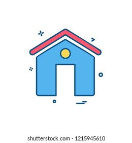 Real Estate icon design vector