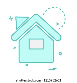 Real Estate icon design vector