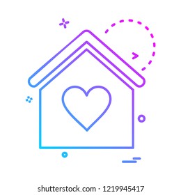Real Estate icon design vector