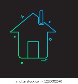 Real Estate icon design vector