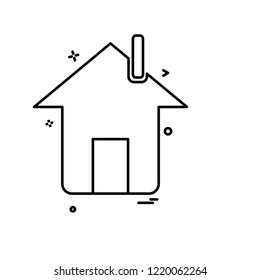 Real Estate icon design vector