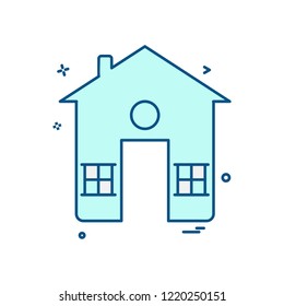 Real Estate icon design vector