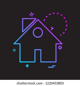 Real Estate icon design vector 