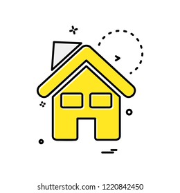 Real Estate icon design vector