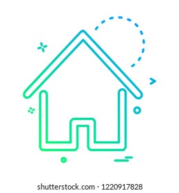 Real Estate icon design vector
