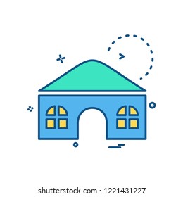 Real Estate icon design vector