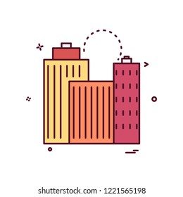 Real Estate icon design vector