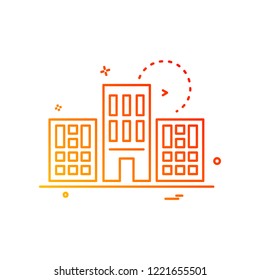 Real Estate icon design vector
