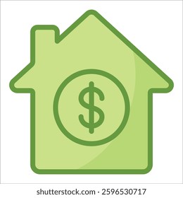 Real Estate Icon Element For Design