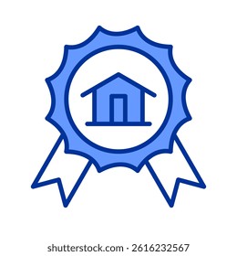 Real Estate Icon Element For Design