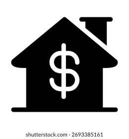 Real estate icon illustration vector design template