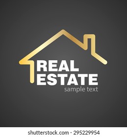 Real estate icon. illustration vector design. 