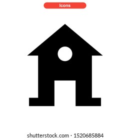 real estate icon isolated sign symbol vector illustration - high quality black style vector icons

