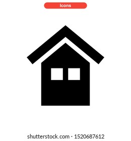 real estate icon isolated sign symbol vector illustration - high quality black style vector icons
