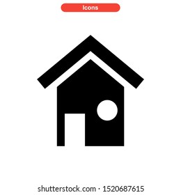 real estate icon isolated sign symbol vector illustration - high quality black style vector icons
