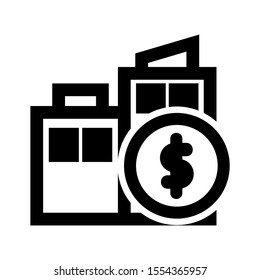 real estate icon isolated sign symbol vector illustration - high quality black style vector icons
