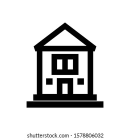 real estate icon isolated sign symbol vector illustration - high quality black style vector icons
