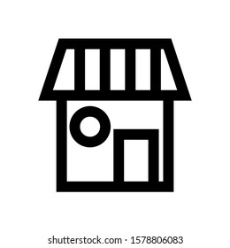real estate icon isolated sign symbol vector illustration - high quality black style vector icons
