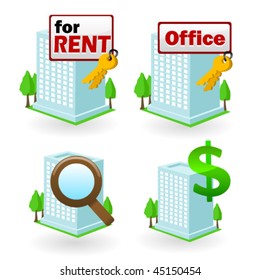  Real Estate Icon Set