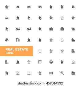 Real Estate Icon set