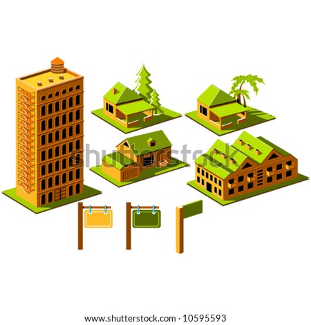 Real Estate icon set