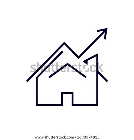 Real Estate Icon Set – Home, Building, Property, Apartment, Realtor, Location, and Construction Vector Collection