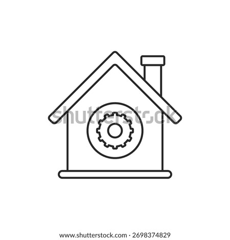 Real Estate Icon Set – Home, Building, Property, Apartment, Realtor, Location, and Construction Vector Collection