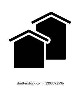 real estate icon vector