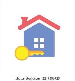 Real Estate Icon Vector For Business
