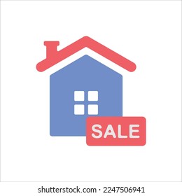 Real Estate Icon Vector For Business