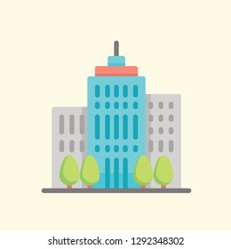 Real Estate Icon Vector Graphic Download Template Modern