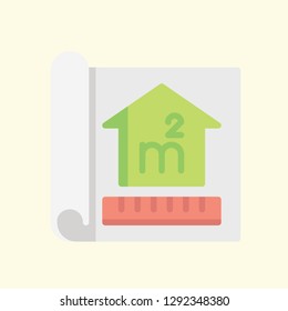 Real Estate Icon Vector Graphic Download Template Modern