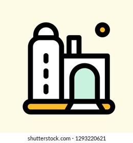 Real Estate Icon Vector Graphic Download Template Modern