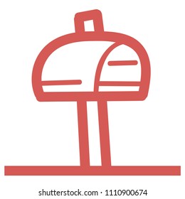 Real Estate Icon In Vector Illustration.