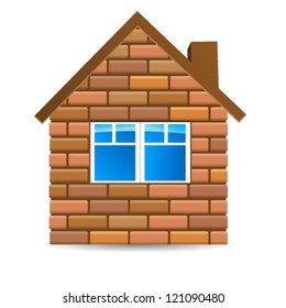 real estate icon - vector illustration