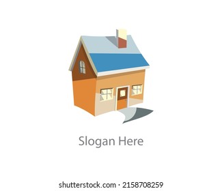 Vektorgrafik-Design für Immobilien