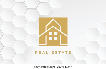 Real Estate icon vector illustration  Template design with white background