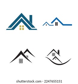 real estate icon vector illustration template design
